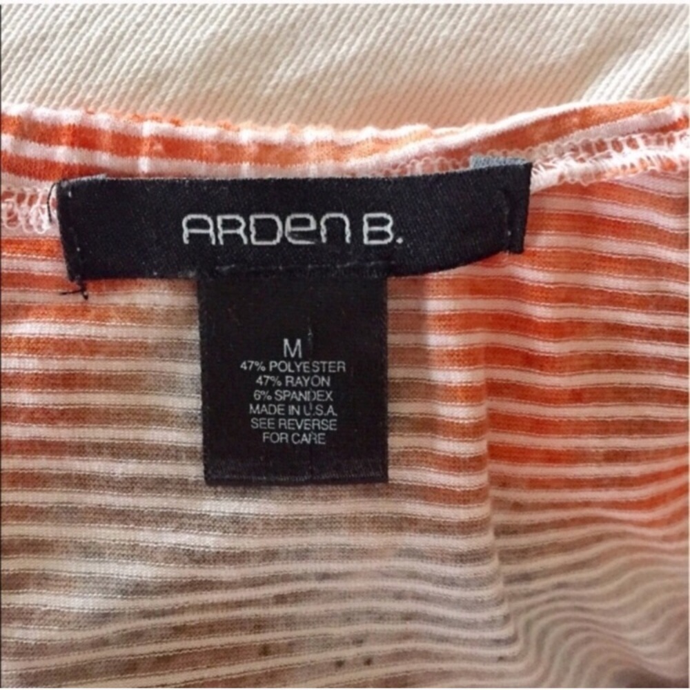 •Arden B• sunset striped top {C2} - Picture 5 of 5
